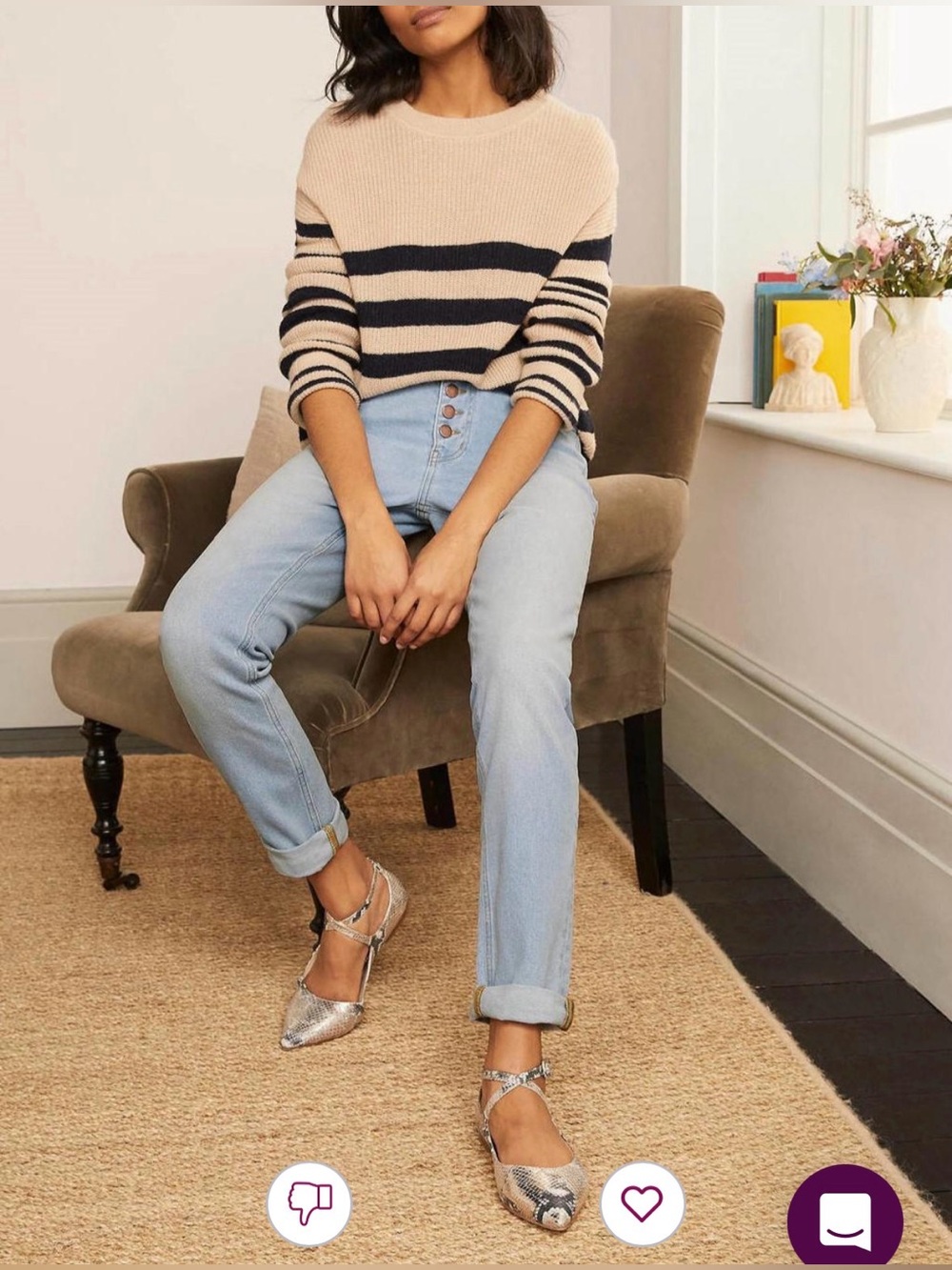 EUC Boden Girlfriend Jeans